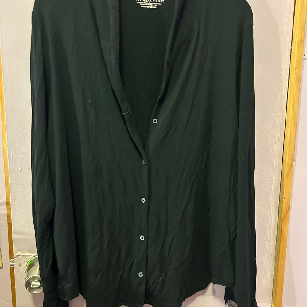 Victoria's Secret Dark Green Top